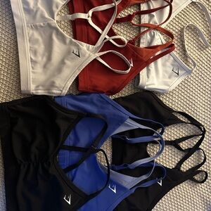 Gymshark sports bra bundle.